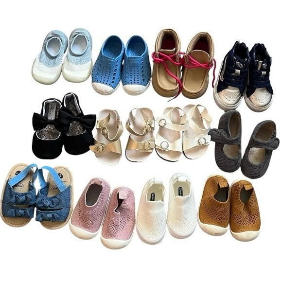 Vans Other - Kids Toddler Shoes Collection - Assorted Colors Bundle of 12 pairs Size 4 Size 5